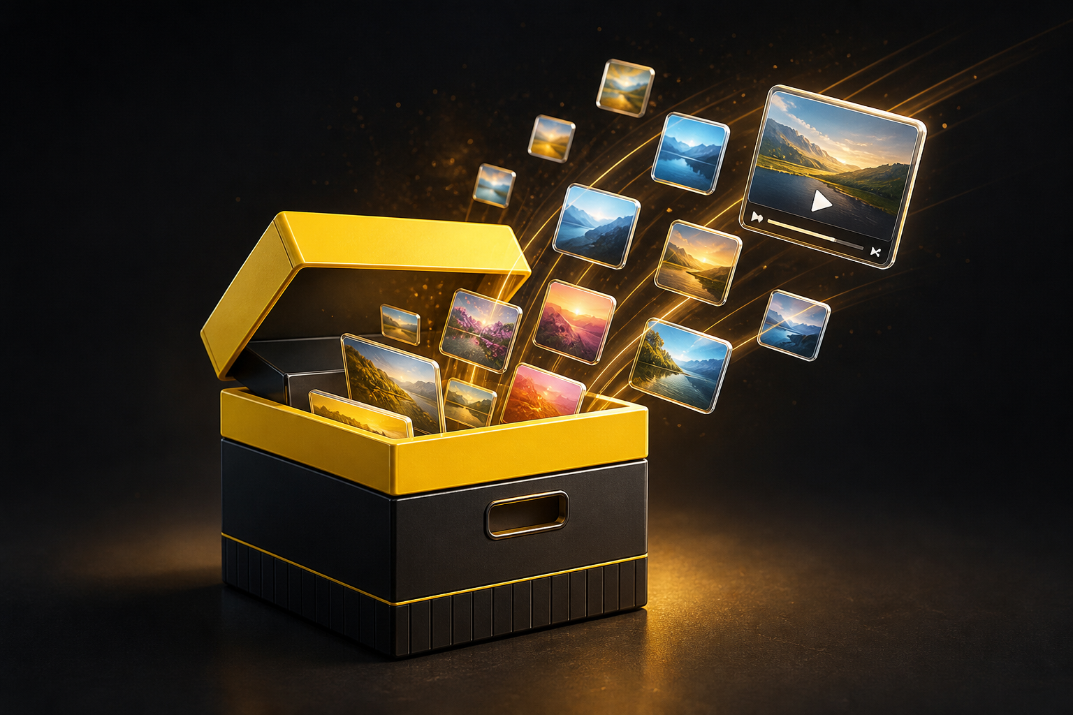 Bulk iFunny download: videos, GIFs, and images packing into one ZIP archive